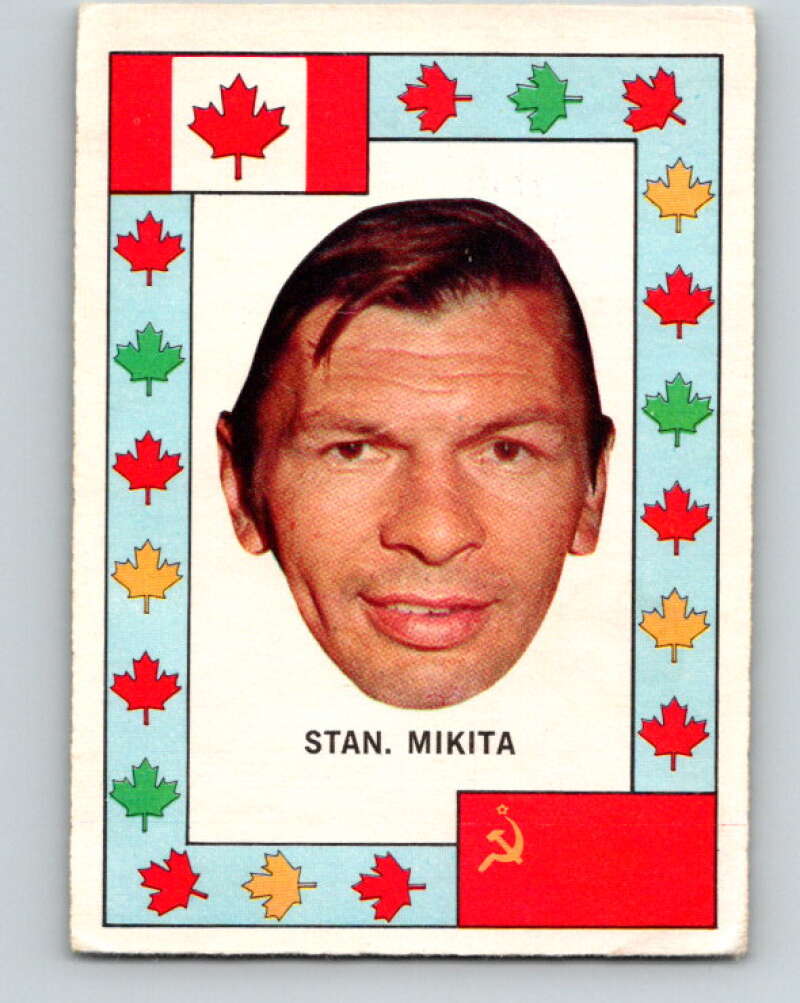 1972-73 O-Pee-Chee Team Canada #19 Stan Mikita V8772