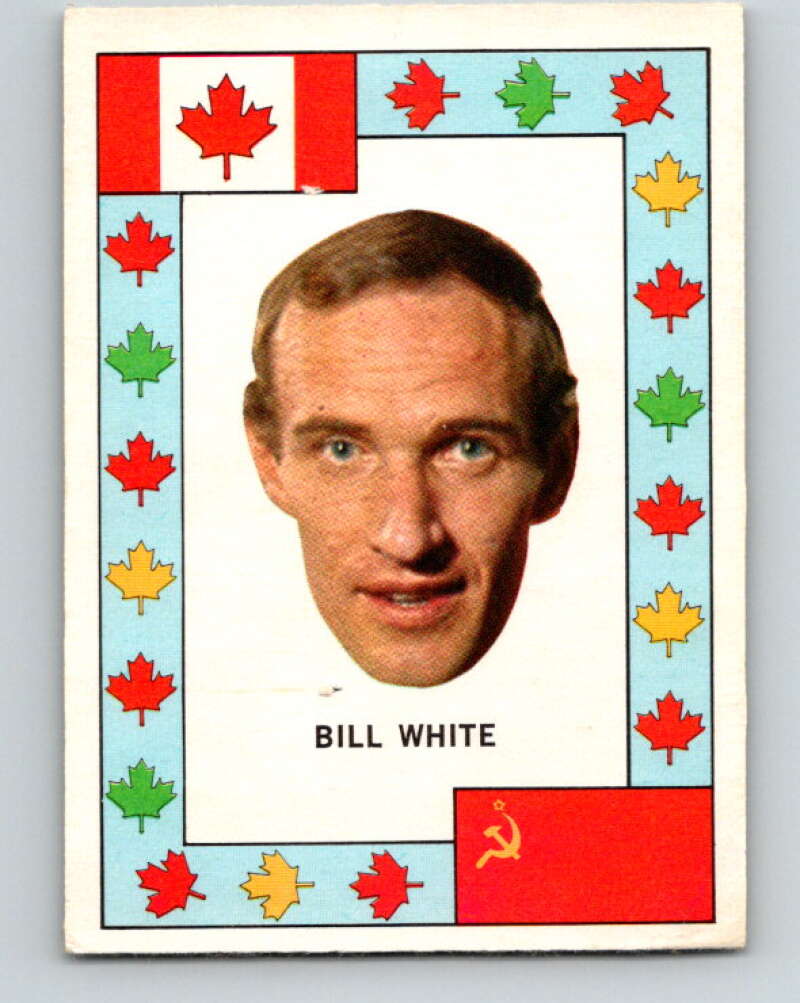 1972-73 O-Pee-Chee Team Canada #28 Bill White V8794