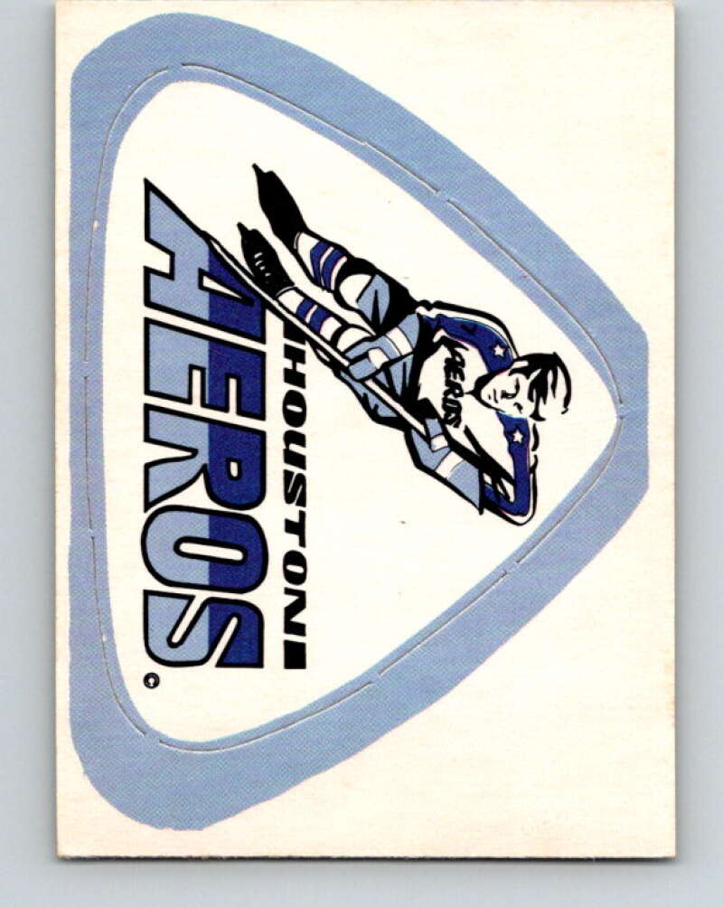 1972-73 O-Pee-Chee Team Logos #22 Houston Aeros V8806