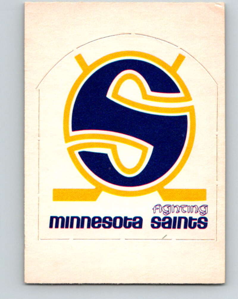 1972-73 O-Pee-Chee Team Logos #24 Minnesota Fighting Saints V8807