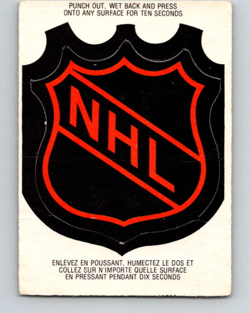 1973-74 O-Pee-Chee Team Crests #1 NHL Logo V8810