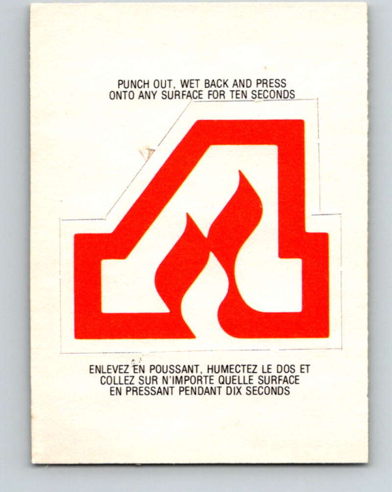 1973-74 O-Pee-Chee Team Crests #2 Atlanta Flames V8811