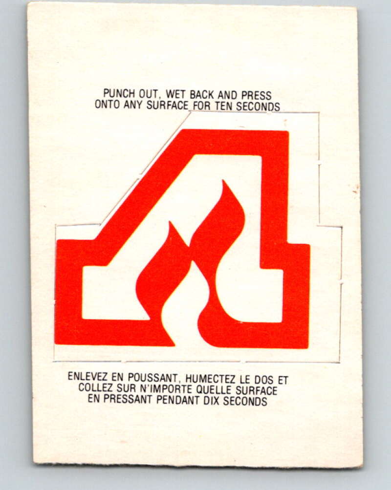 1973-74 O-Pee-Chee Team Crests #2 Atlanta Flames V8812