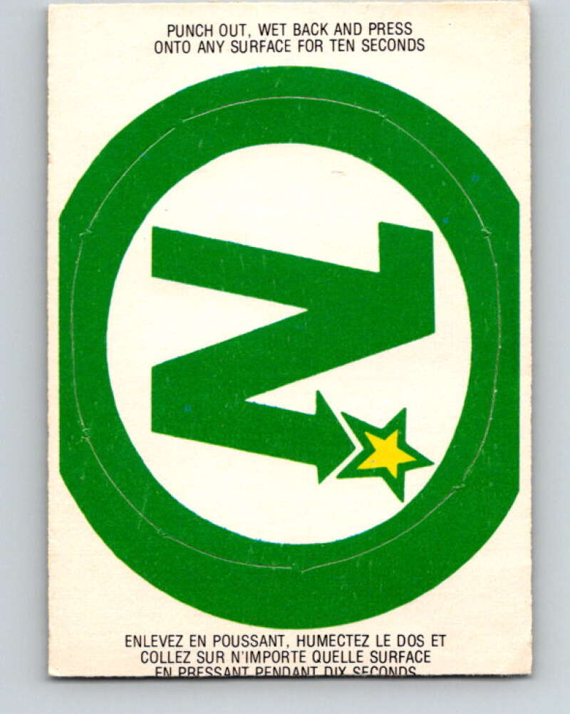 1973-74 O-Pee-Chee Team Crests #9 Minnesota North Stars V8830