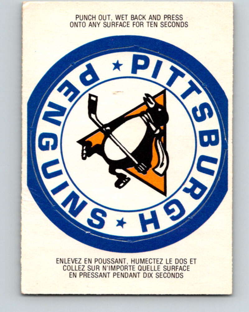 1973-74 O-Pee-Chee Team Crests #14 Pittsburgh Penguins V8839