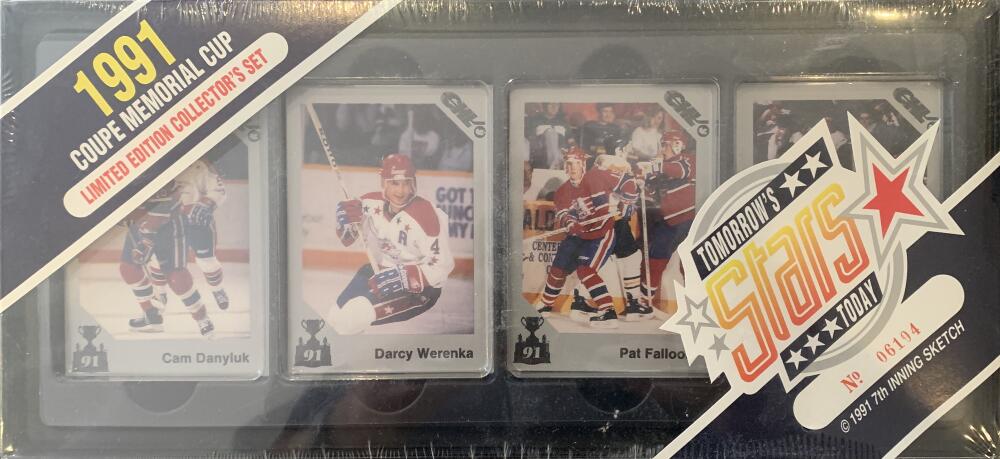 1991 7th Inning Sketch Memorial NHL Hockey Sealed Set - Limited Edition