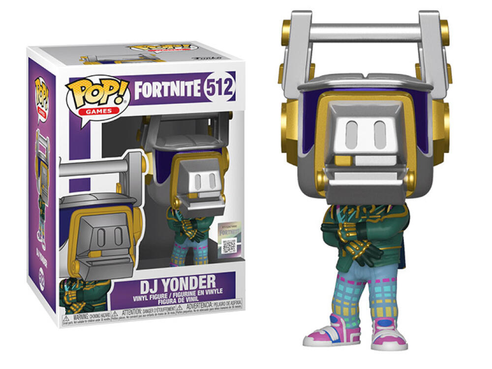 Funko Pop - 512 Games Fortnite - DJ Yonder Vinyl Figure