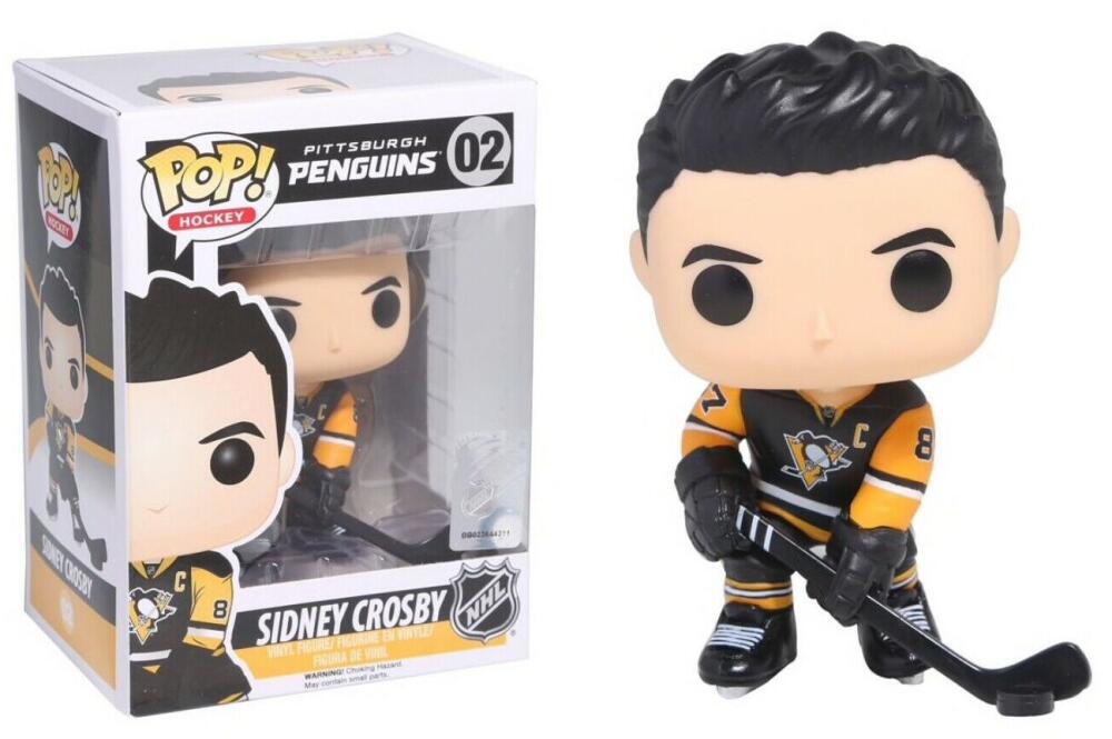 Funko Pop - 02 NHL Sidney Crosby Home Pittsburgh Penguins Vinyl