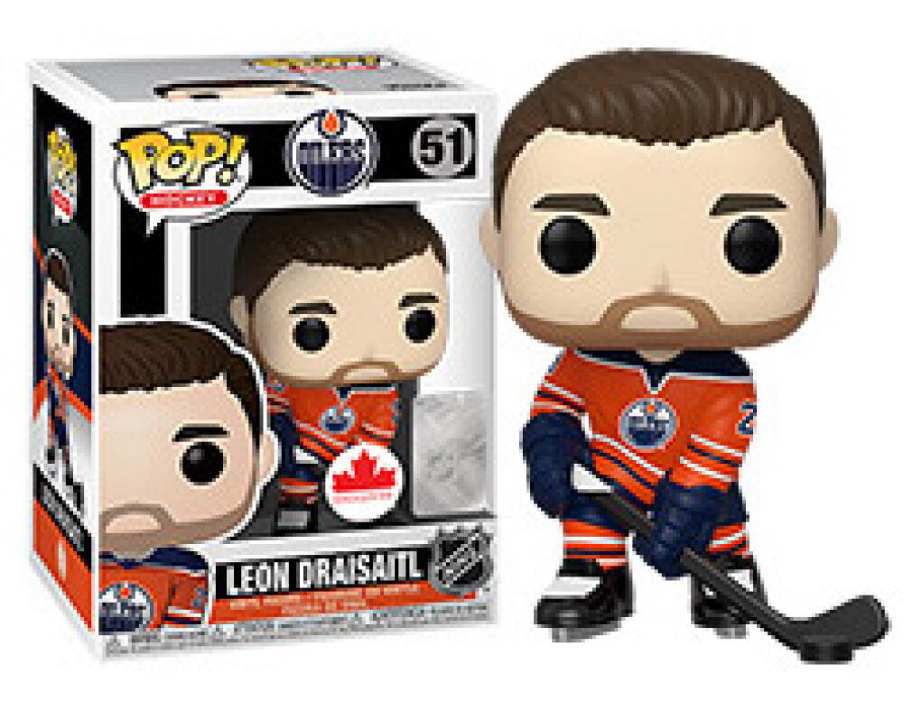 Funko Pop - 51 NHL Leon Draisaitl Home Edmonton Oilers Vinyl Figure *EXCLUSIVE Image 1