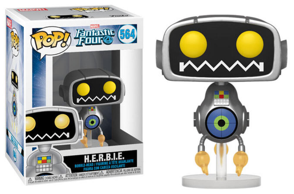 Funko Pop - 564 Marvel Fantastic Four - H.E.R.B.I.E. Vinyl Figure Image 1