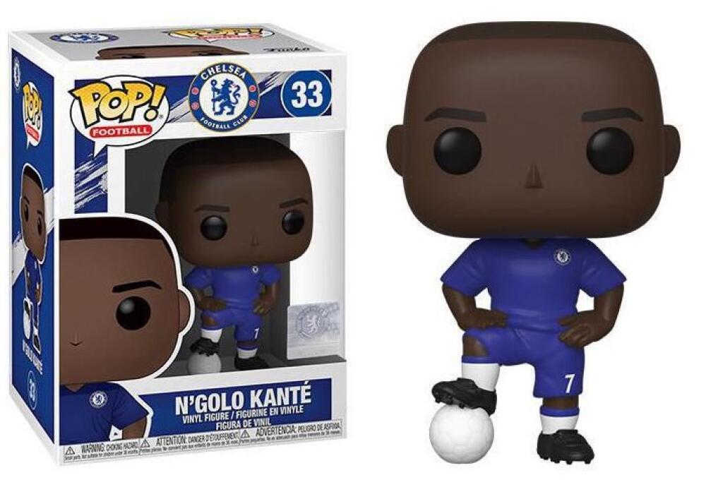 Funko Pop - 33 Soccer - N'Golo Kante Chelsea Football Club Vinyl Figure