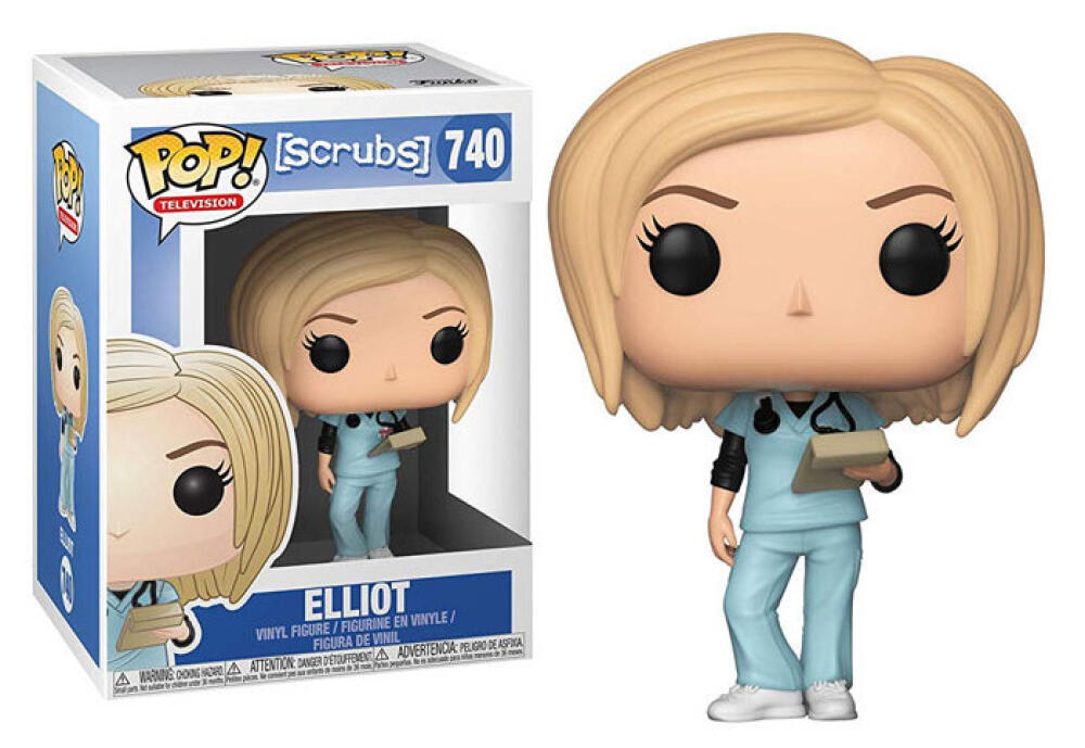 Funko Pop - 740 Television Scrubs - Eliot Vinyl Figure