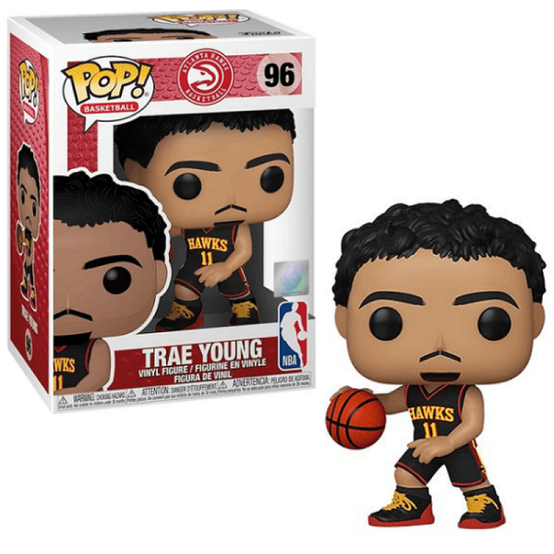 Funko Pop - 96 NBA Basketball - Trae Young Atlanta Hawks Vinyl Figure