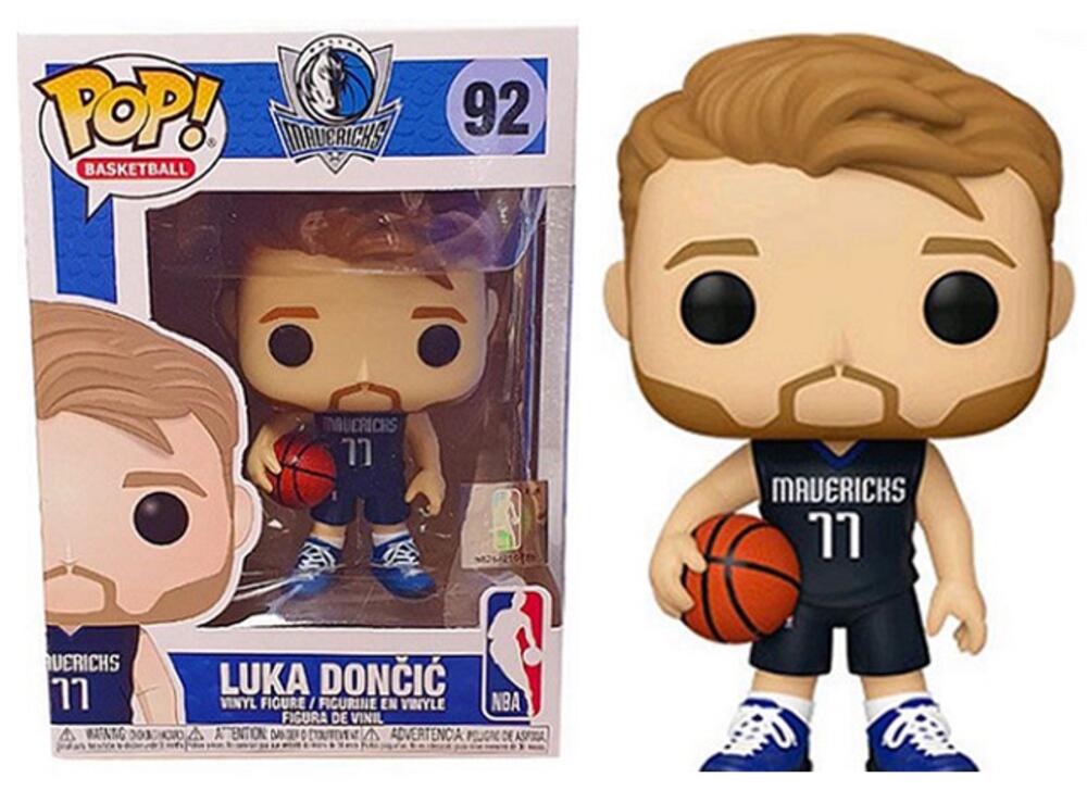 Funko Pop - 92 NBA Basketball - Luka Doncic Dallas Mavericks Vinyl Figure