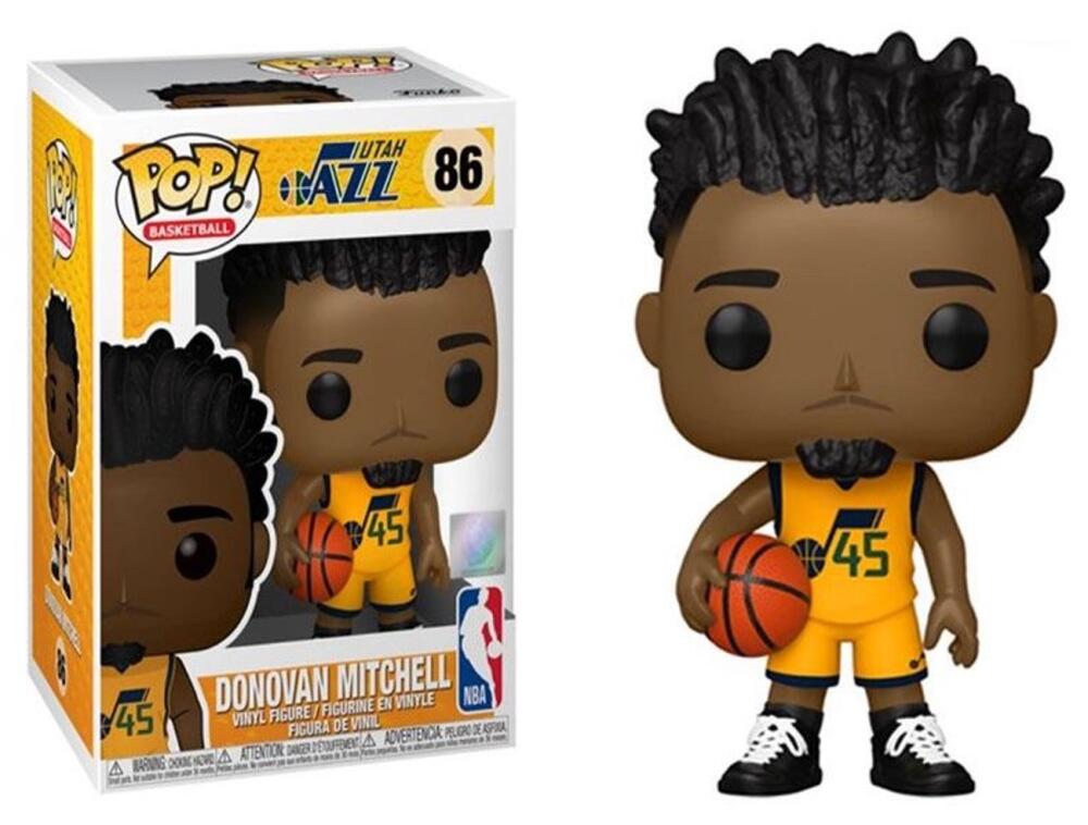 Funko Pop - 86 NBA Basketball - Donovan Mitchell Utah Jazz Vinyl Figure