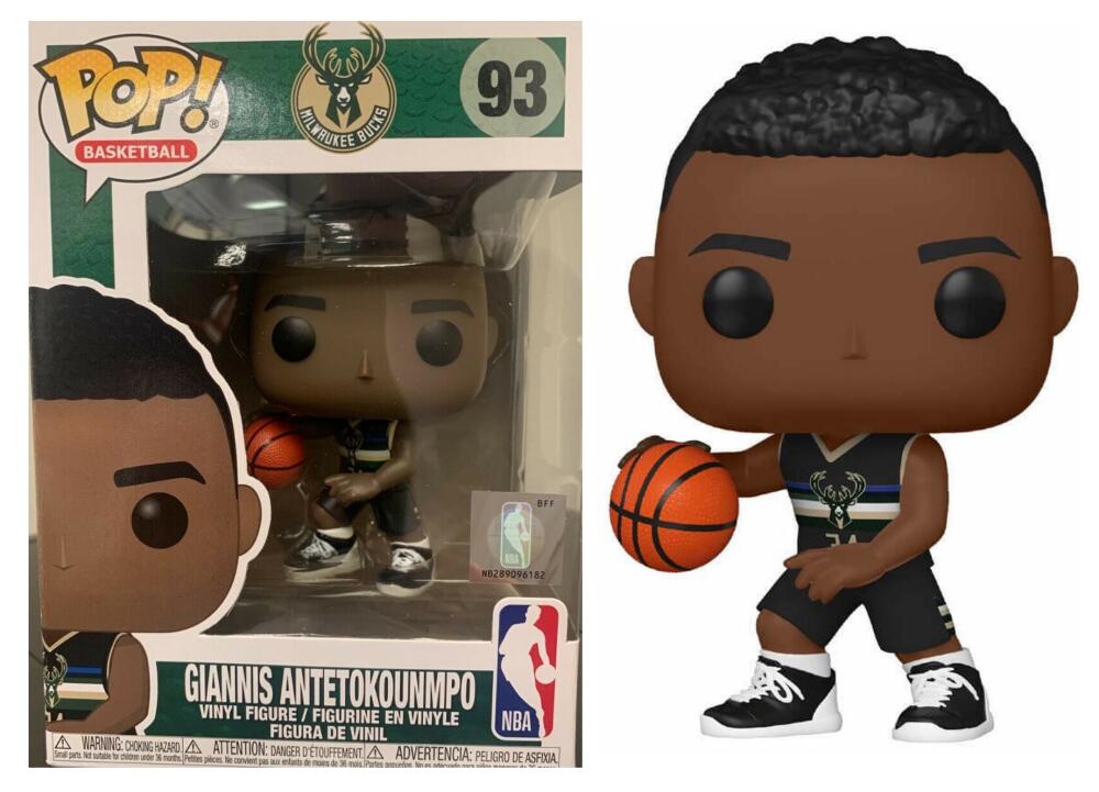 Funko Pop - 93 NBA Basketball - Giannis Antetokounmpo Bucks Vinyl Figure