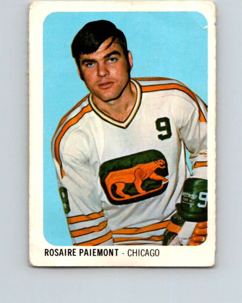 1973-74 Quaker Oats WHA #3 Rosaire Paiement Chicago V8902