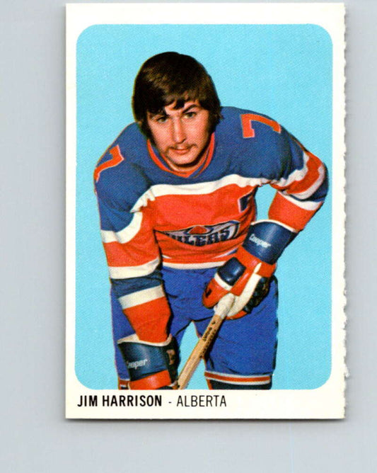 1973-74 Quaker Oats WHA #10 Jim Harrison  Alberta Oilers  V8908