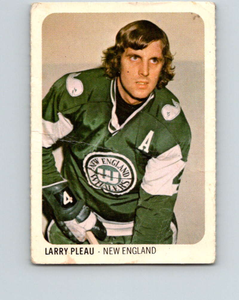 1973-74 Quaker Oats WHA #18 Larry Pleau New England Whalers V8913