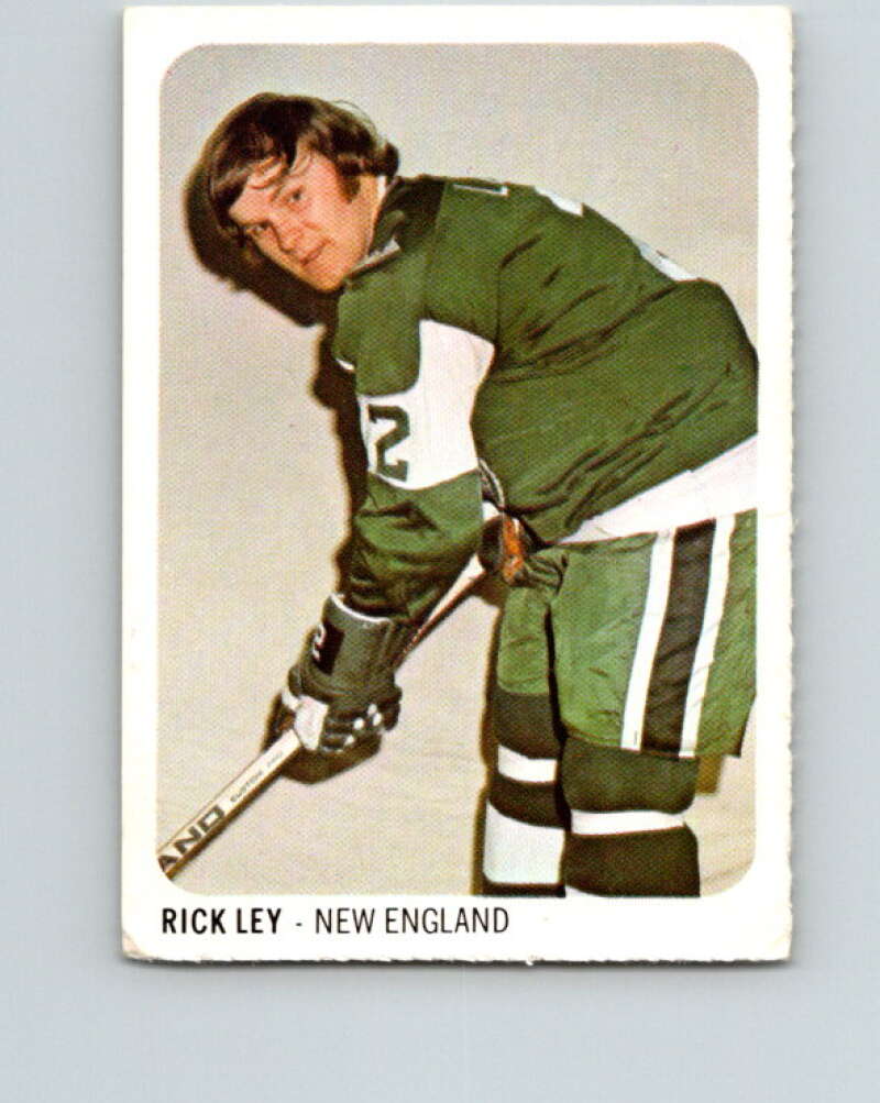 1973-74 Quaker Oats WHA #25 Rick Ley New England Whalers V8920