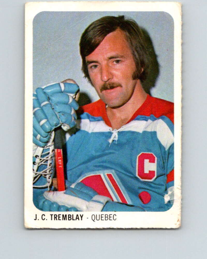 1973-74 Quaker Oats WHA #30 J.C. Tremblay Quebec Nordiques V8932