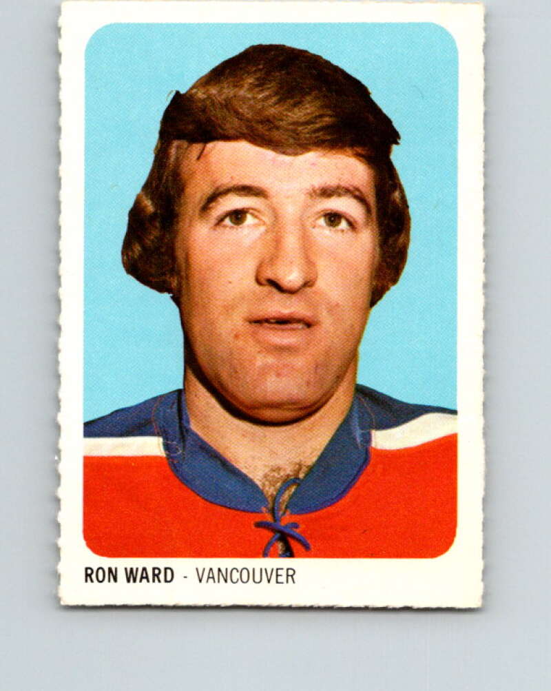 1973-74 Quaker Oats WHA #34 Ron Ward Vancouver Blazers V8937