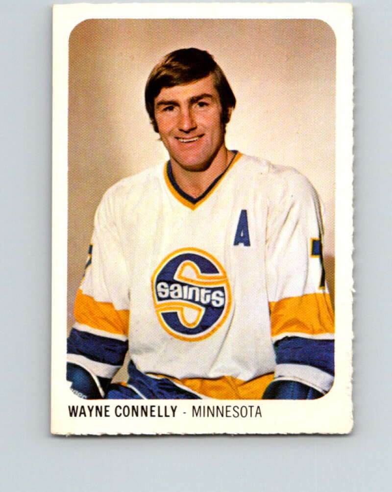 1973-74 Quaker Oats WHA #35 Wayne Connelly Minnesota V8939