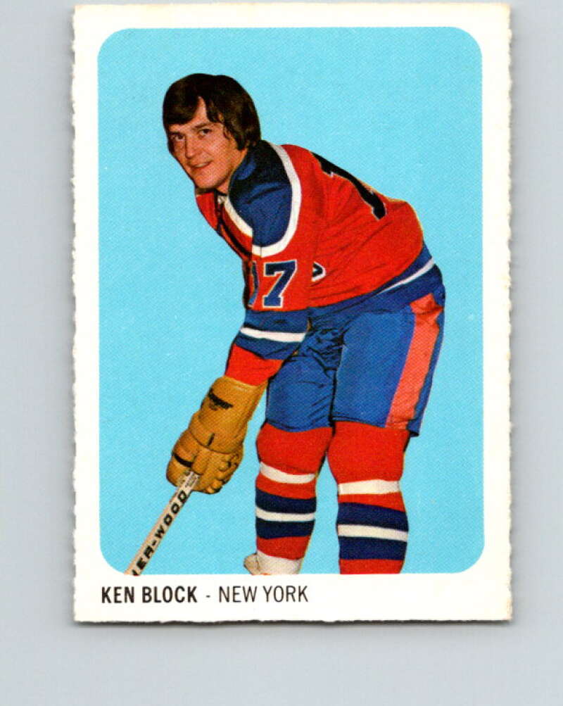 1973-74 Quaker Oats WHA #37 Ken Block New York Raiders V8942