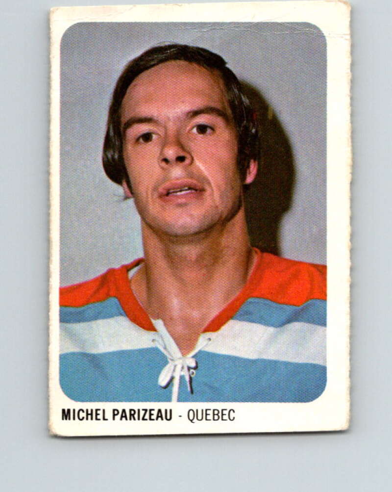 1973-74 Quaker Oats WHA #43 Michel Parizeau Quebec V8948