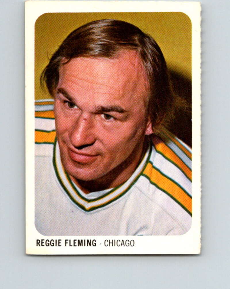 1973-74 Quaker Oats WHA #45 Reg Fleming Chicago Cougars V8950