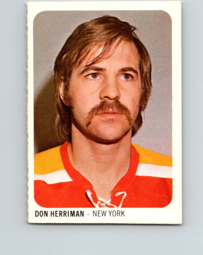 1973-74 Quaker Oats WHA #46 Don Herriman New York V8951