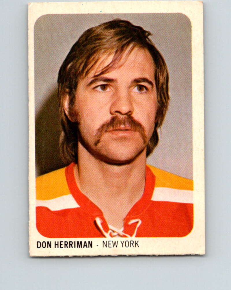 1973-74 Quaker Oats WHA #46 Don Herriman New York V8952