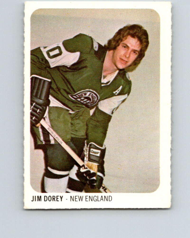 1973-74 Quaker Oats WHA #47 Jim Dorey New England Whalers V8954