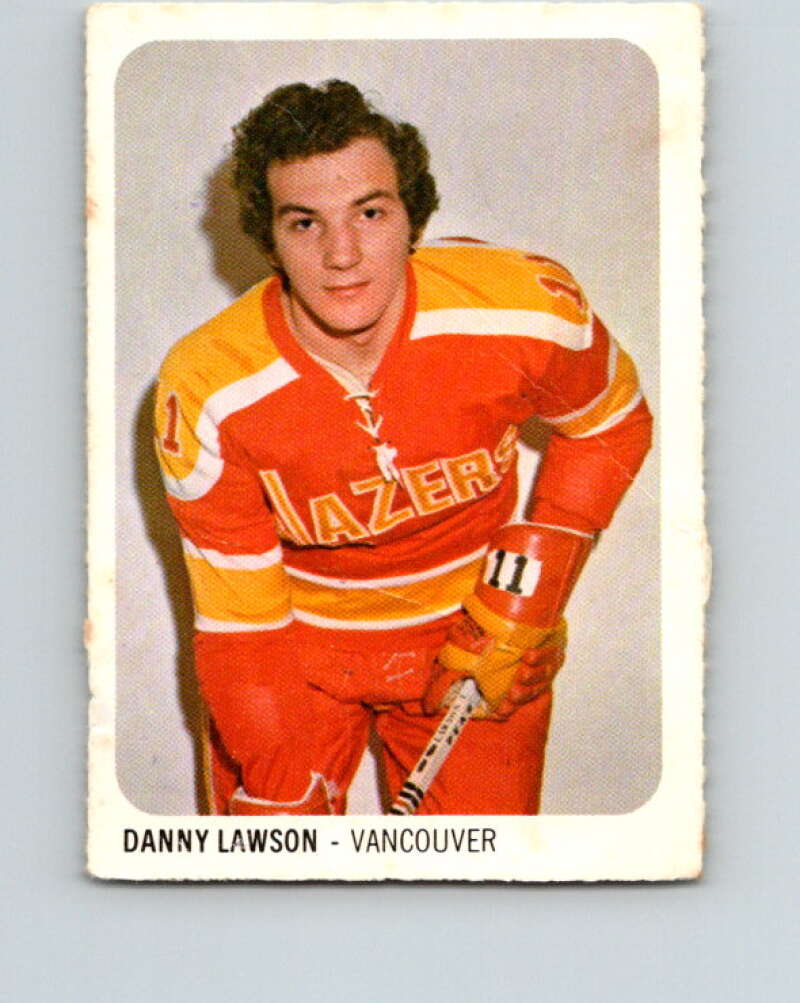 1973-74 Quaker Oats WHA #48 Danny Lawson Vancouver Blazers V8956