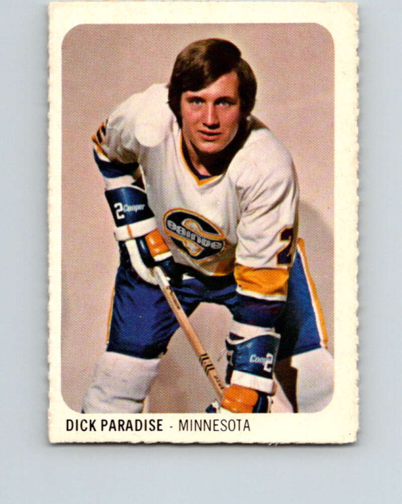 1973-74 Quaker Oats WHA #49 Dick Paradise Minnesota V8960