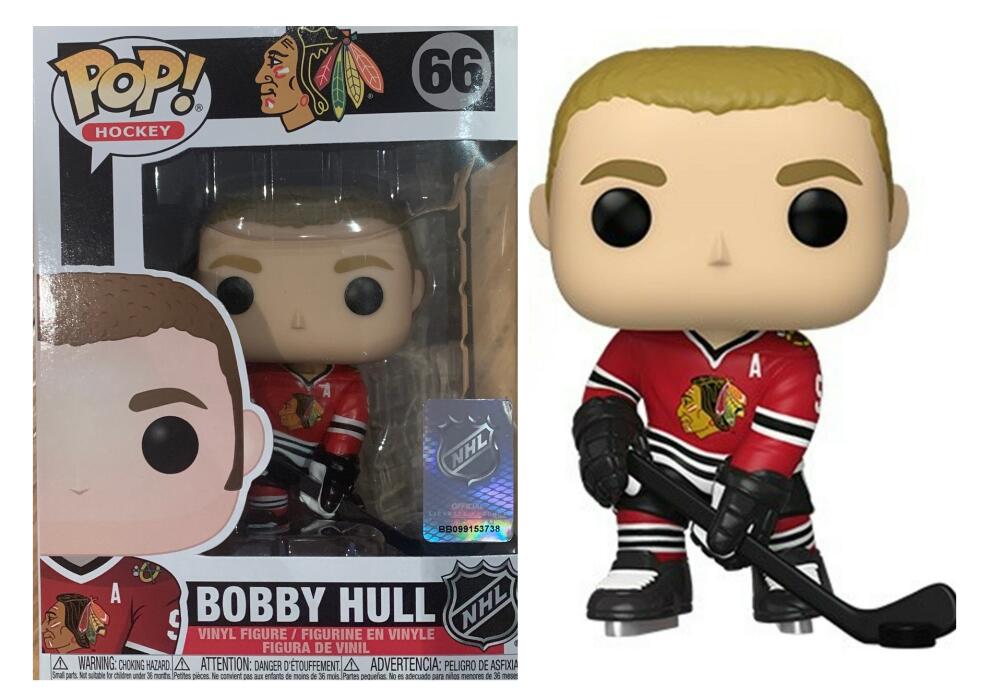 Funko Pop - NHL 66 Bobby Hull Chicago Blackhawks Legends Vinyl Figure Image 1