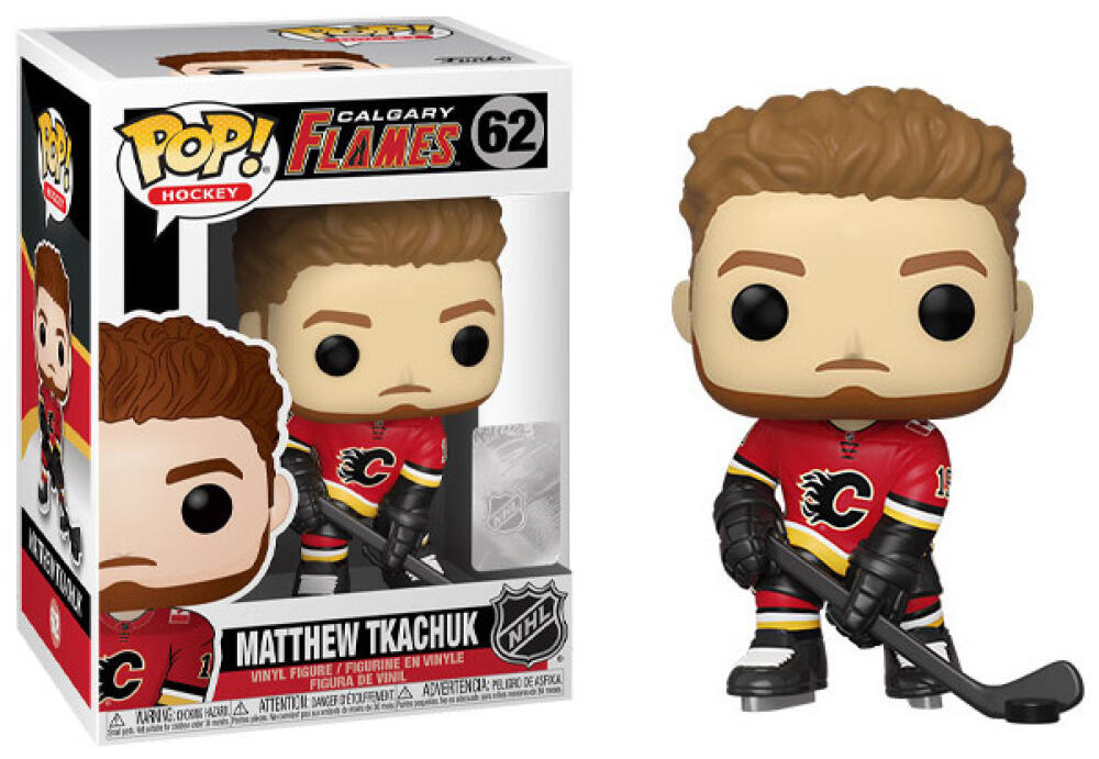 Funko Pop - NHL 62 Matthew Tkachuk Calgary Flames Vinyl Figure