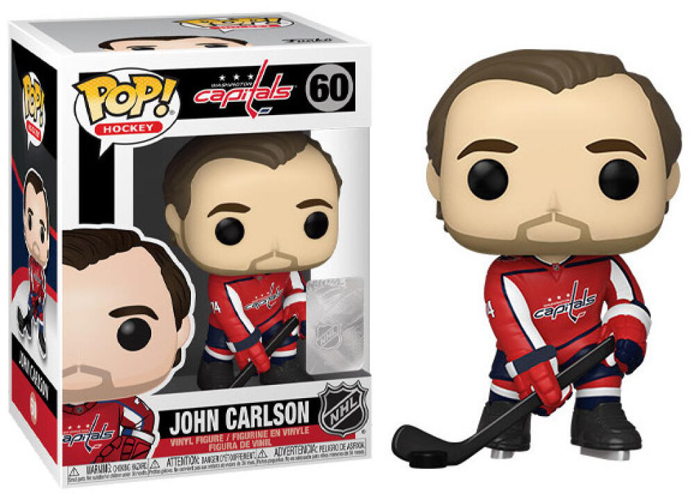 Funko Pop - NHL 60 John Carlson Washington Capitals Vinyl Figure Image 1