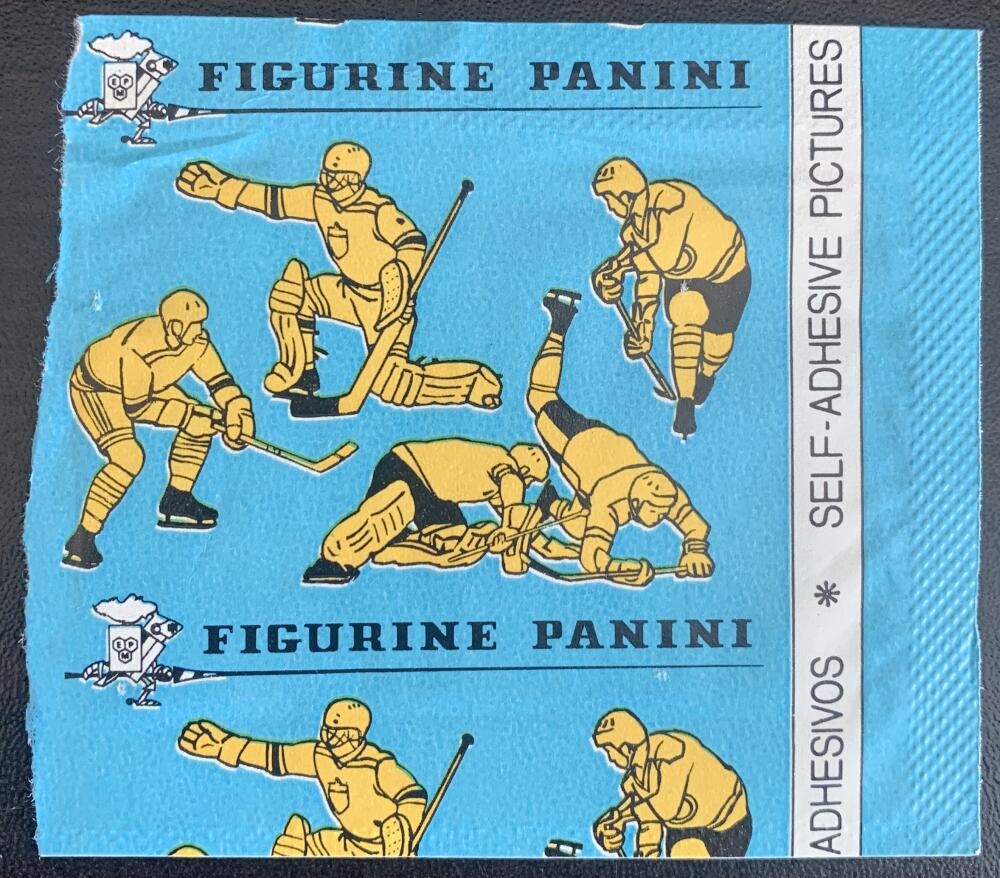 Hockey Wax Wrapper - 1979-80 Panini - Hockey International Pack W26