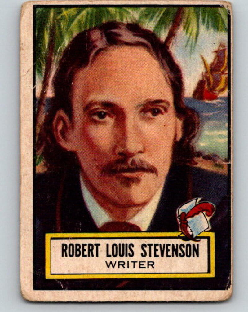 1952 Topps Look 'n See #116 Robert L. Stevenson Vintage Card V8967