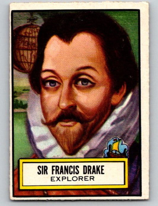 1952 Topps Look 'n See #94 Sir Francis Drake Vintage Card V8969