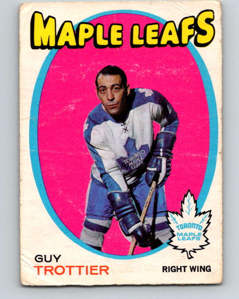 1971-72 O-Pee-Chee #5 Guy Trottier RC Rookie Toronto Maple Leafs V8995