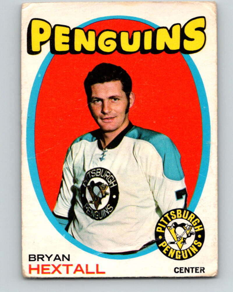 1971-72 O-Pee-Chee #16 Bryan Hextall Pittsburgh Penguins V9021