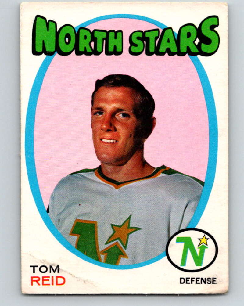 1971-72 O-Pee-Chee #21 Tom Reid Minnesota North Stars V9032