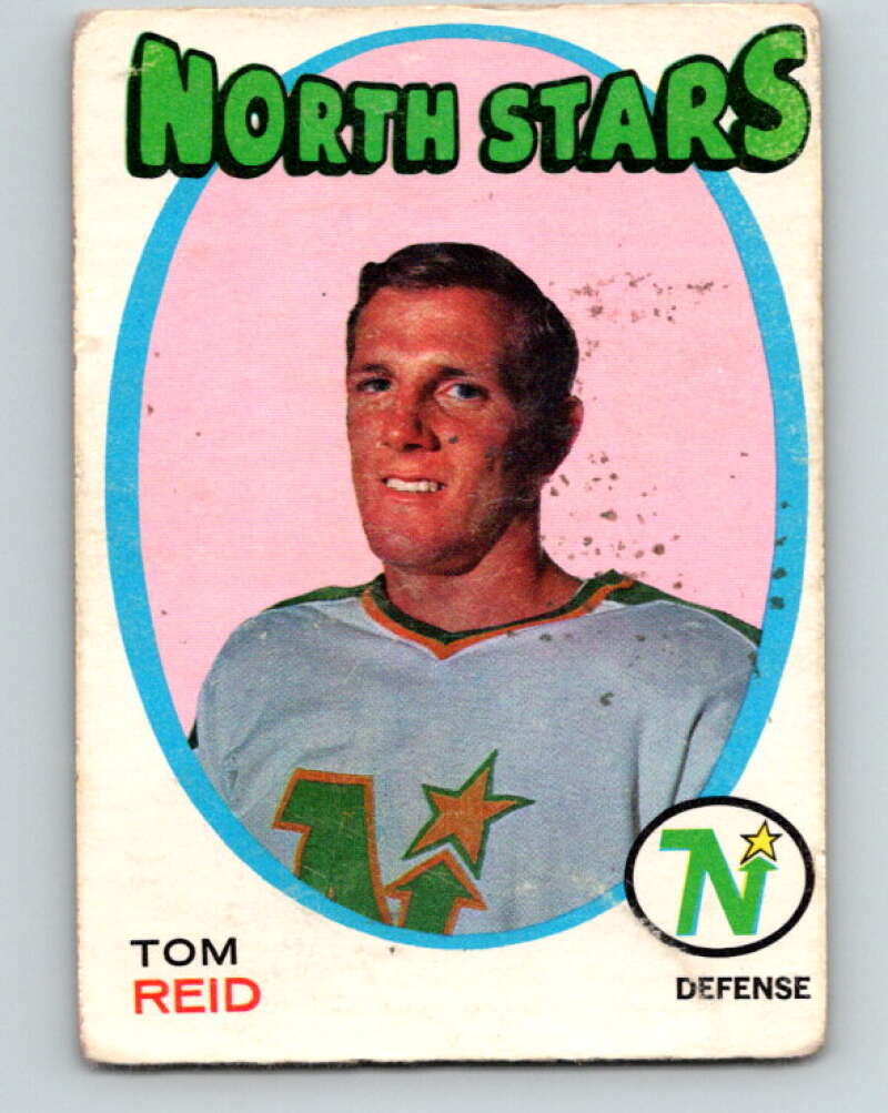 1971-72 O-Pee-Chee #21 Tom Reid Minnesota North Stars V9036