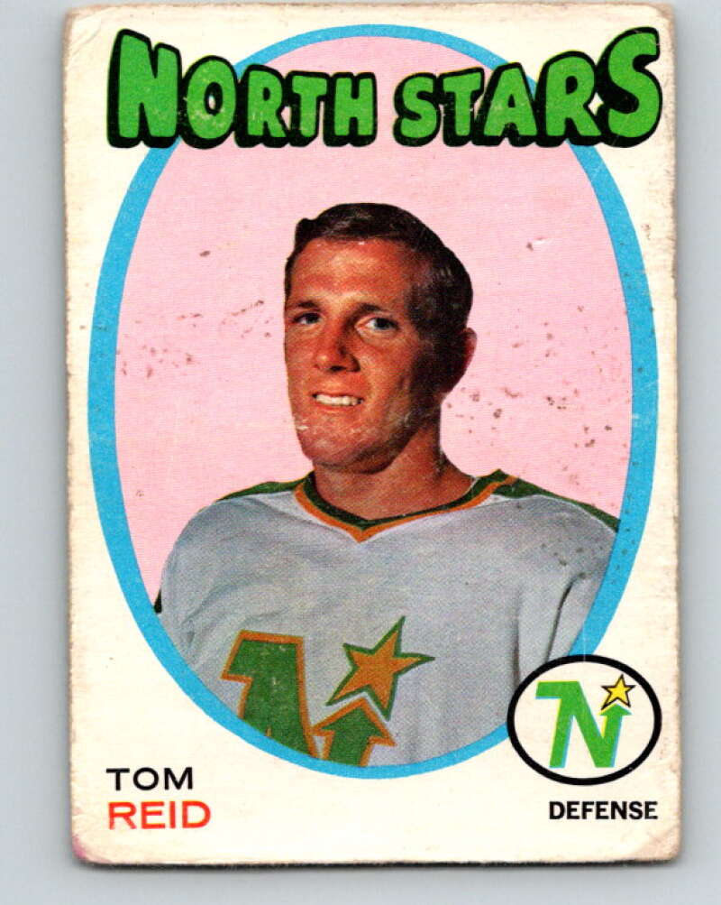 1971-72 O-Pee-Chee #21 Tom Reid Minnesota North Stars V9037