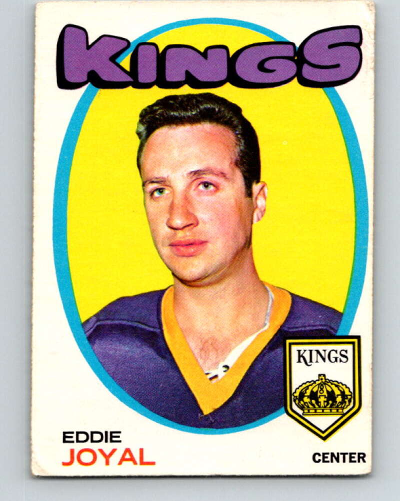 1971-72 O-Pee-Chee #23 Eddie Joyal Los Angeles Kings V9041