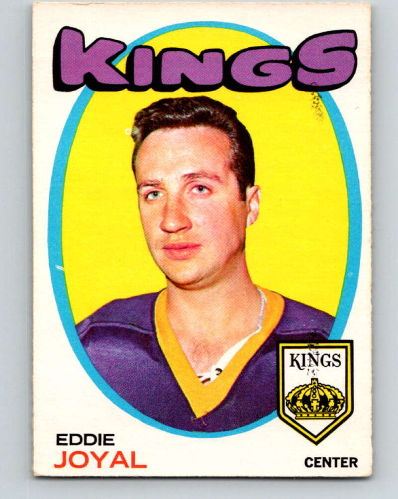 1971-72 O-Pee-Chee #23 Eddie Joyal Los Angeles Kings V9044
