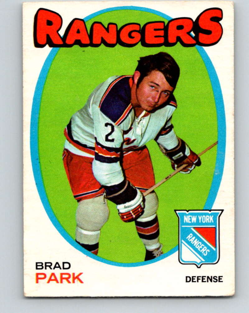 1971-72 O-Pee-Chee #40 Brad Park New York Rangers V9085