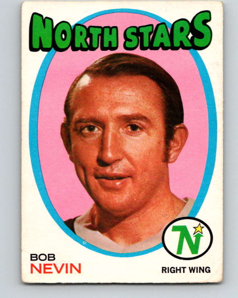 1971-72 O-Pee-Chee #44 Bob Nevin Minnesota North Stars V9100